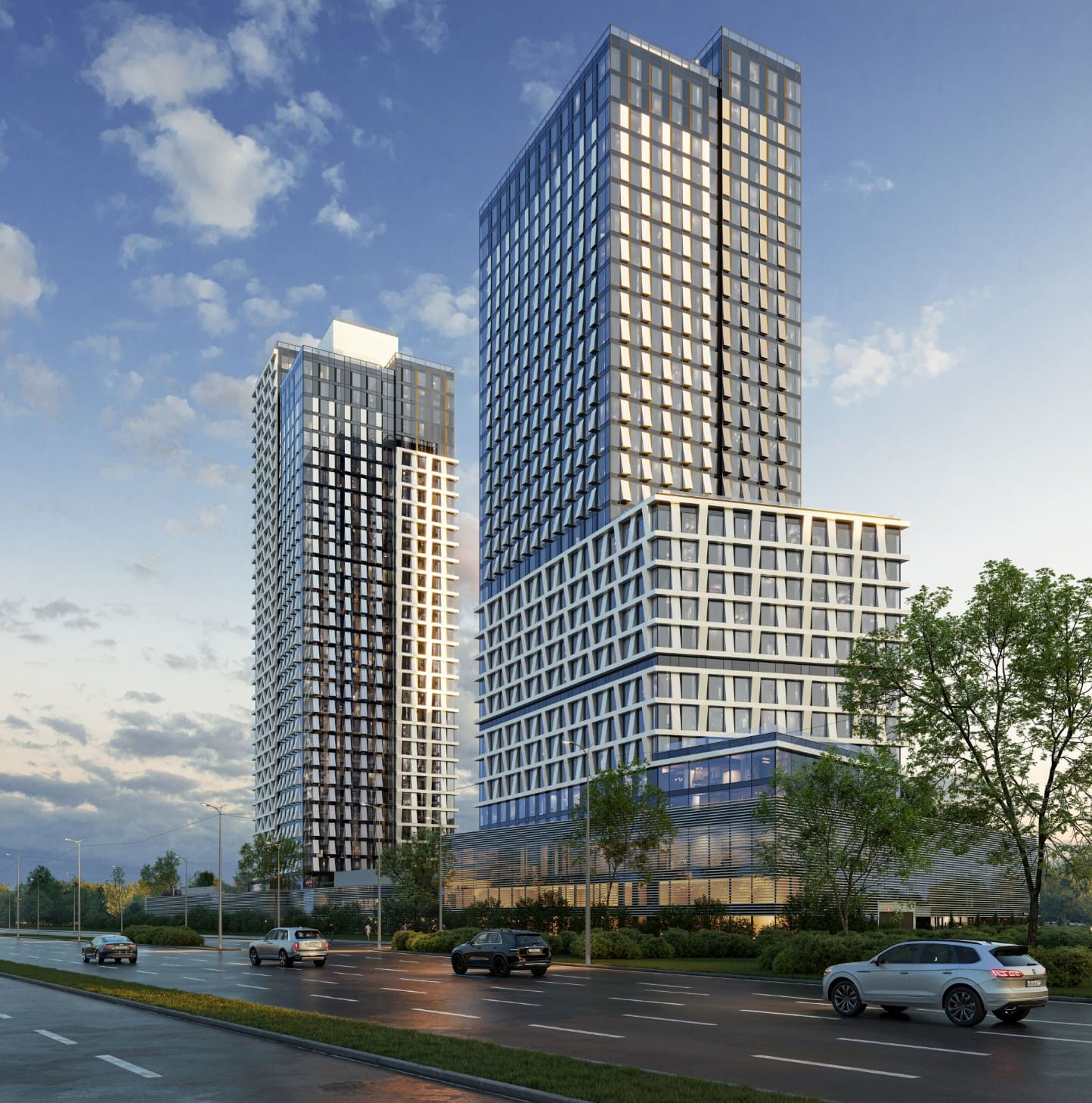 фасад дома, здание по адресу г Москва, пр-кт Мира, д 222